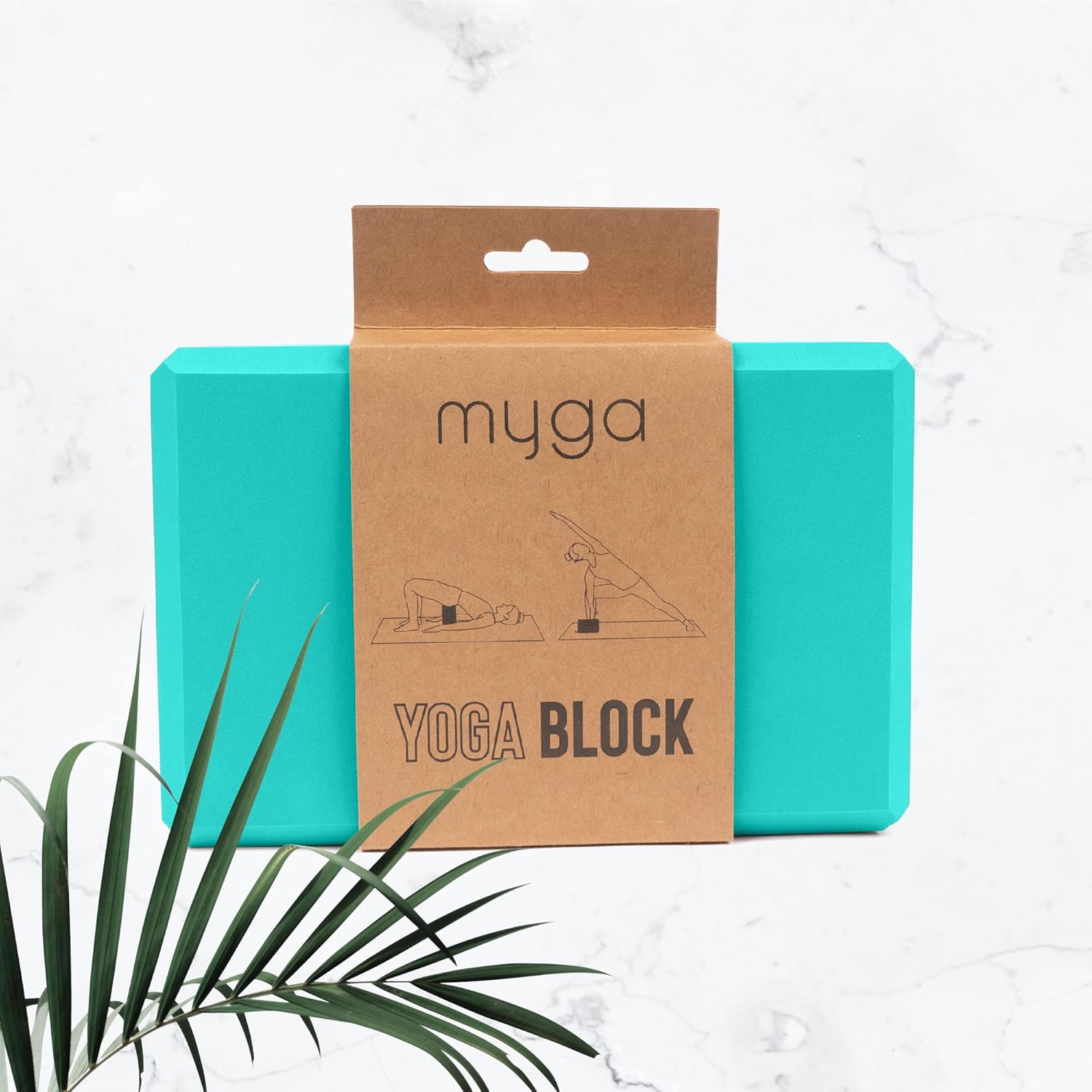 MYGA Yoga Block,Lightweight EVA Foam Yoga Brick,High Density Non-Slip Block for Yoga Poses, Pilates, Balance and Flexibility - Image 5