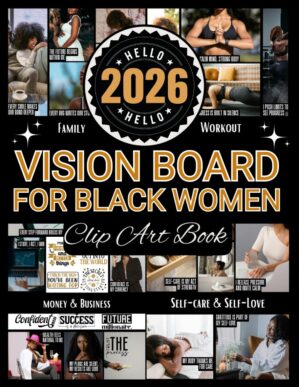 2026 Vision Board Clip Art Book For...