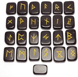 Rune healing crysta Stones Set | Cr...