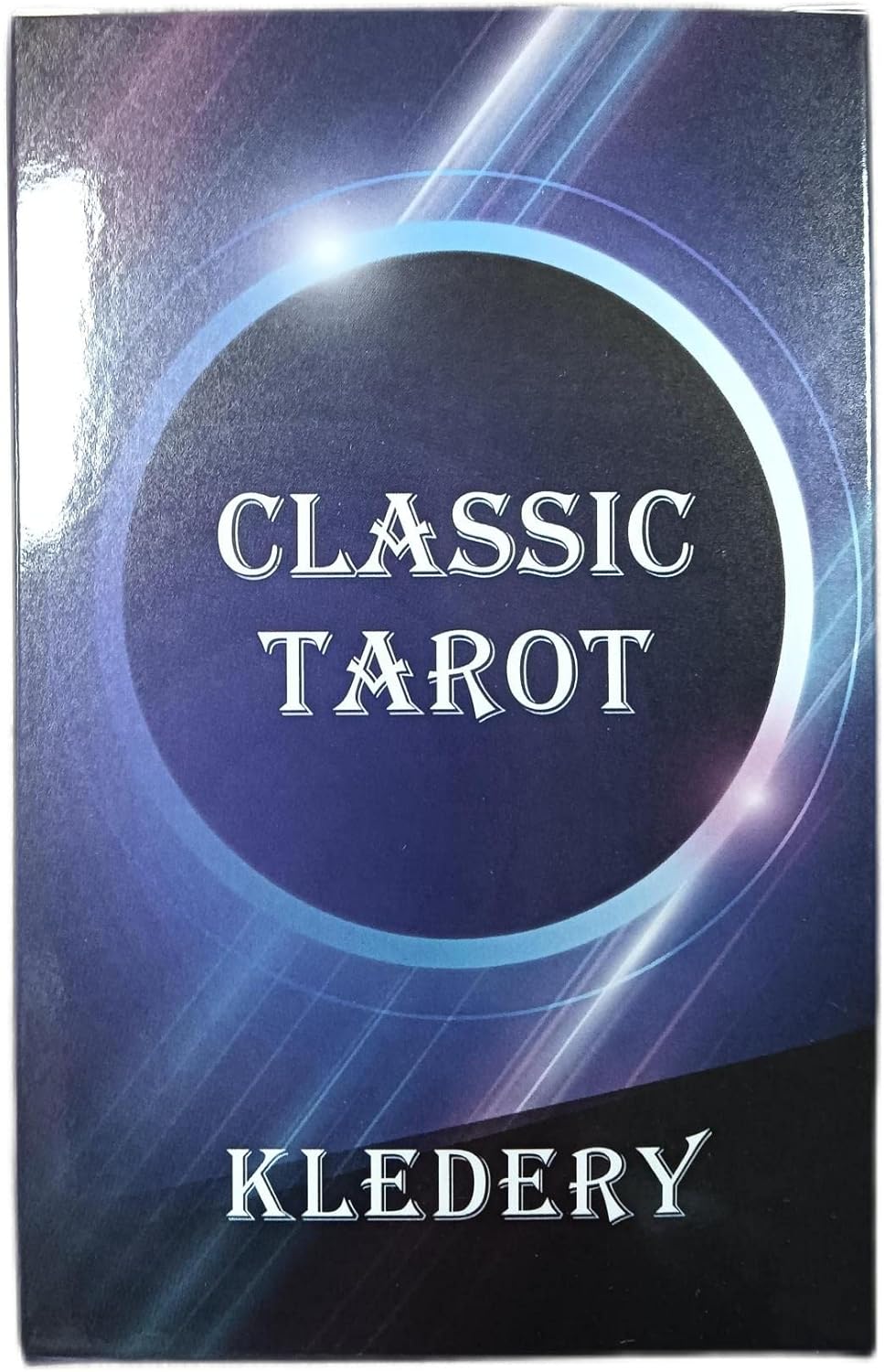 Tarot Cards for Beginners, Classic Tarot Deck with Meanings, Durable Cards with Guide Book, Black - Image 8