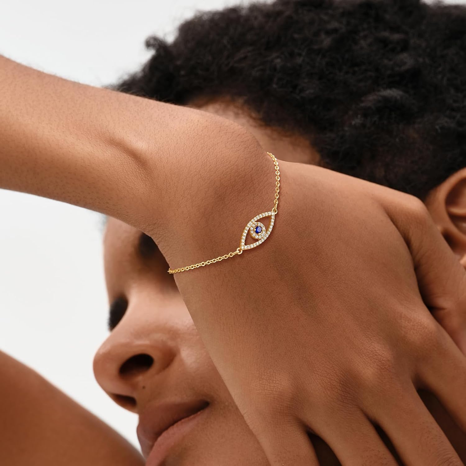 MEVECCO Bracelet for Women 14K Gold Plated Dainty Chain Simple Jewelry Cute Handmade Minimalist for Her - Image 2