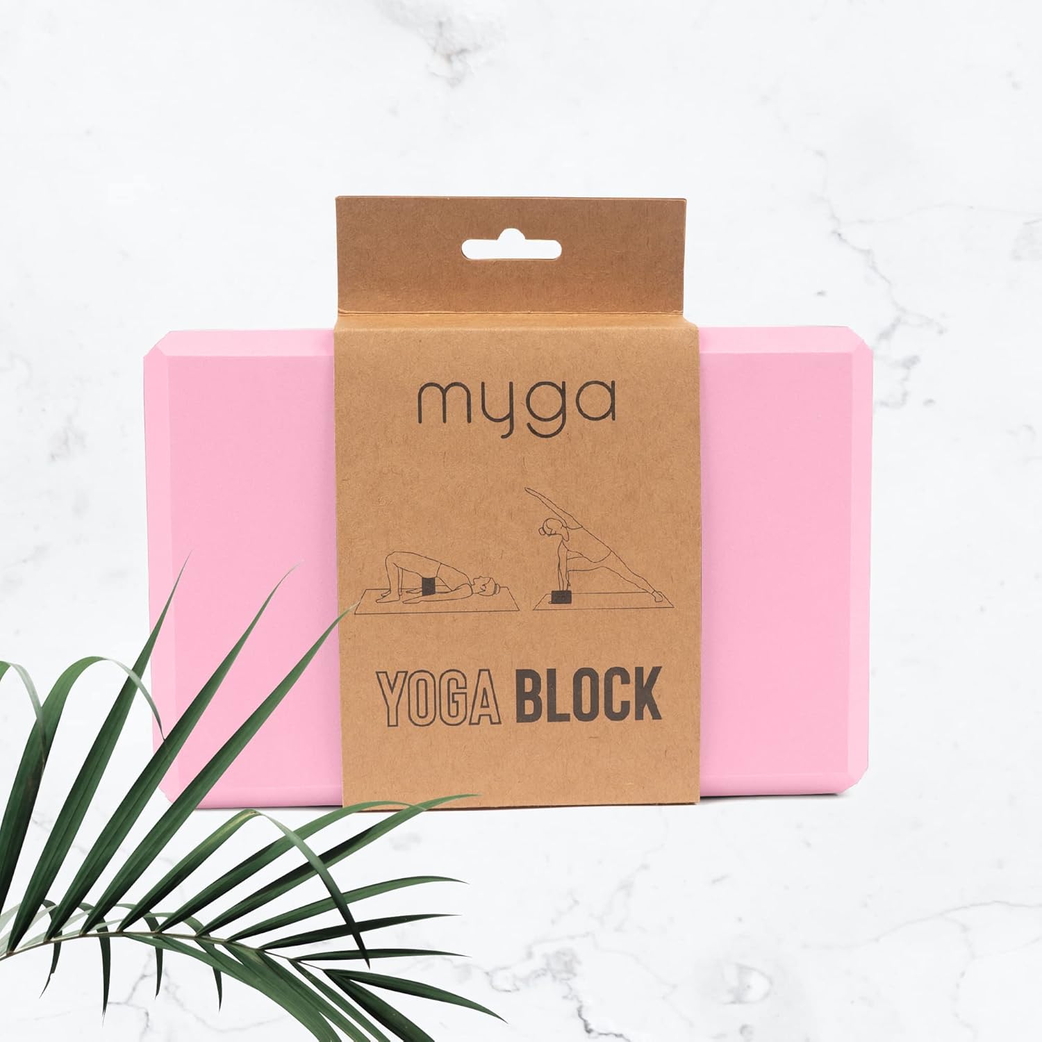 MYGA Yoga Block,Lightweight EVA Foam Yoga Brick,High Density Non-Slip Block for Yoga Poses, Pilates, Balance and Flexibility - Image 4