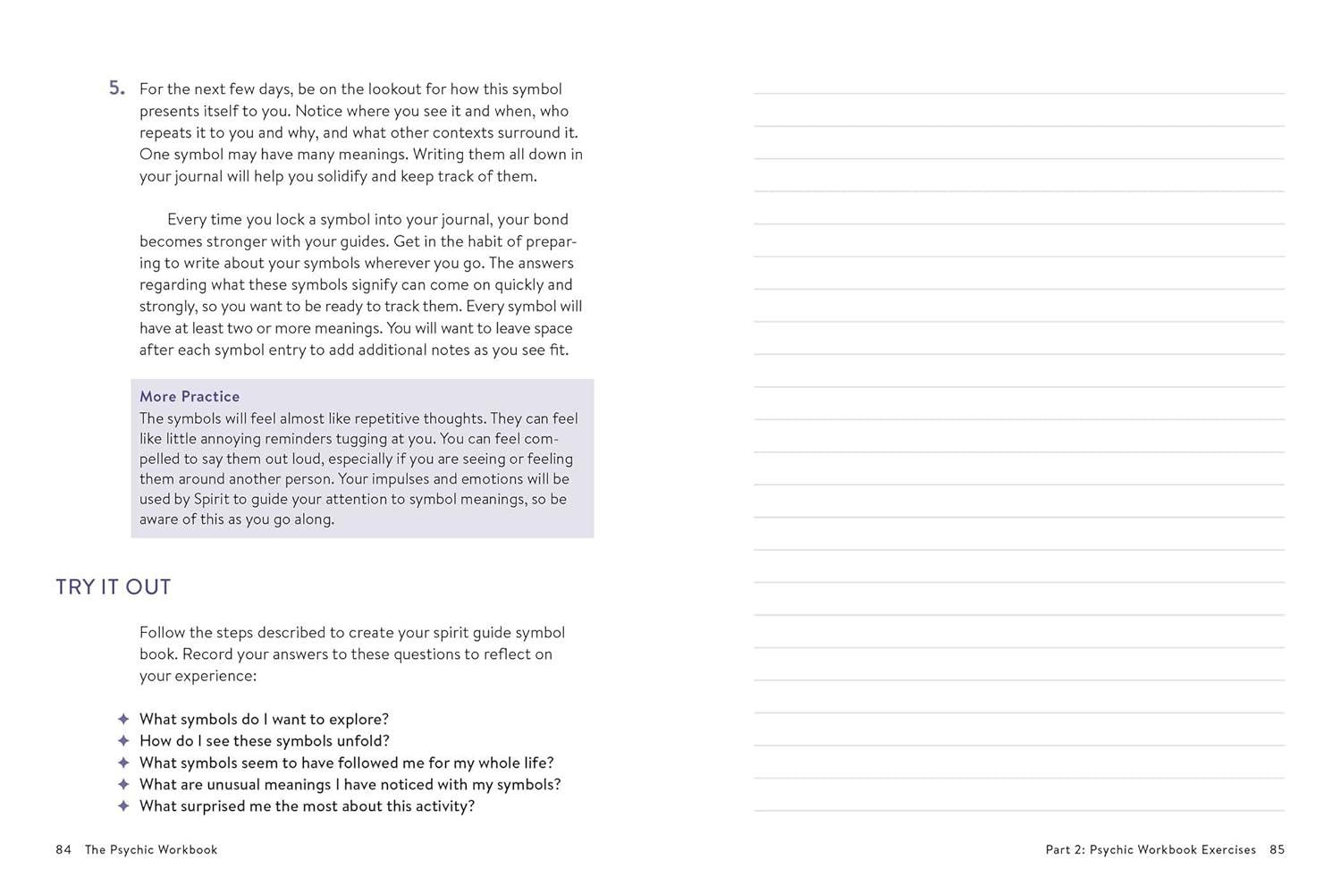 The Psychic Workbook: A Beginner's Guide to Activities and Exercises to Unlock Your Psychic Skills - Image 3