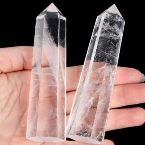 LAIDANLA Clear Quartz Healing Cryst...