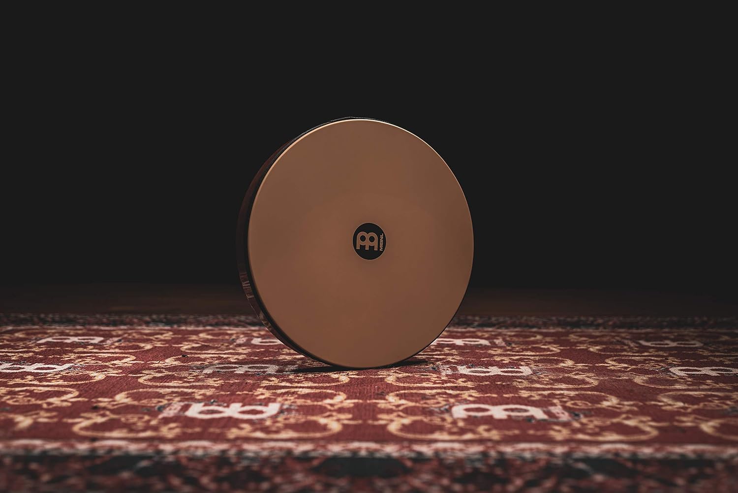 Meinl Percussion 16" Hand Drum with Synthetic Head — NOT MADE IN CHINA — Hardwood Frame in Antique Brown Finish, 2-YEAR WARRANTY, (HD16AB-TF) - Image 2
