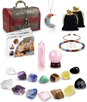 Crystals and Healing Stones Set, Ch...