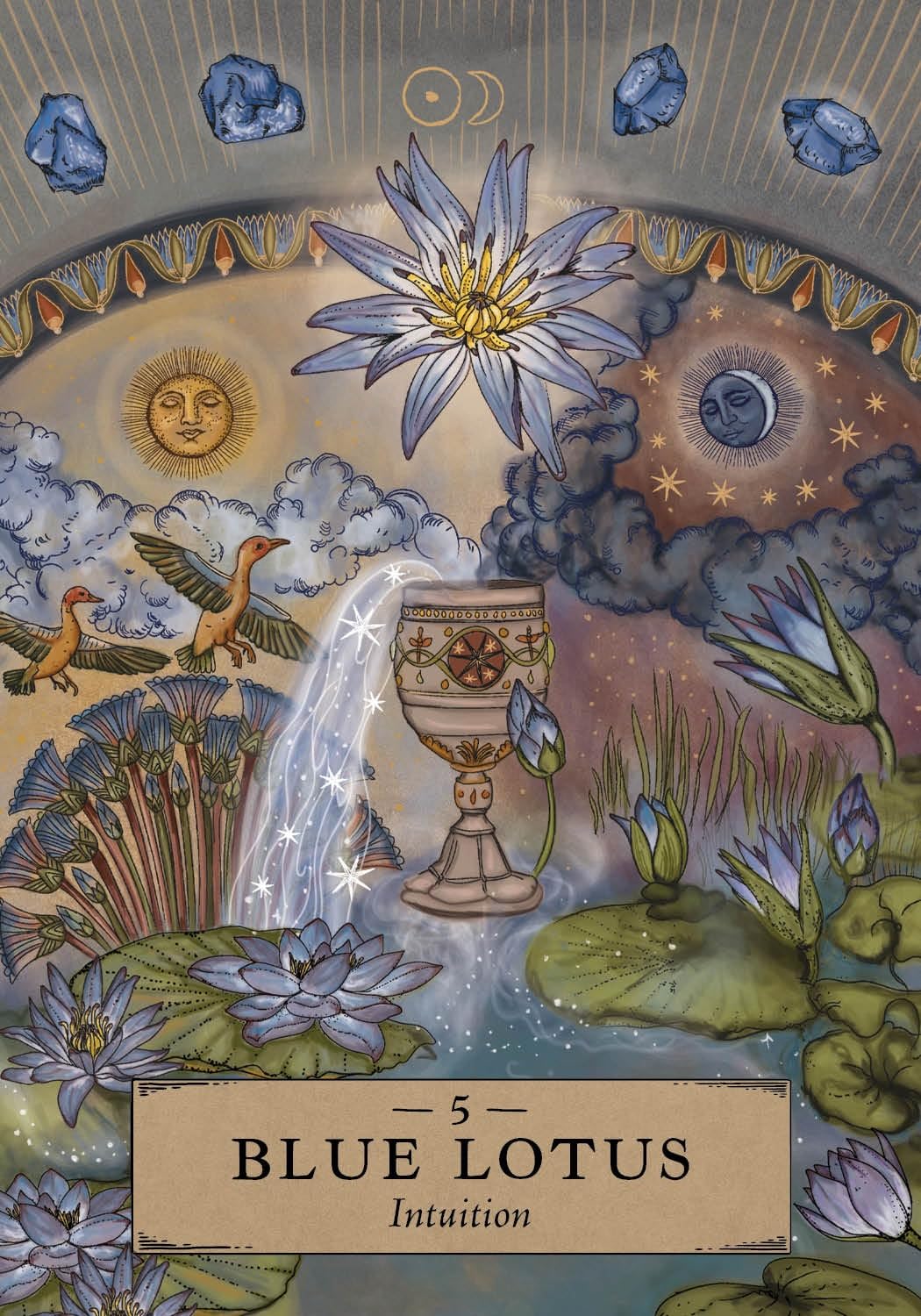 The Herbal Astrology Pocket Oracle: A 55-Card Deck and Guidebook - Image 6