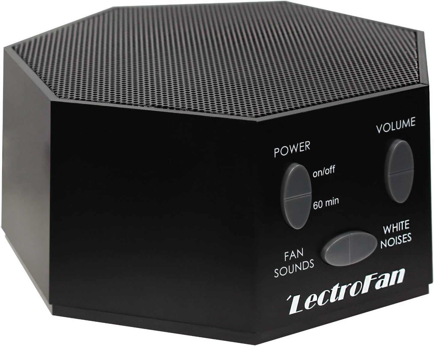 Adaptive Sound Technologies LectroFan Classic - Soothing Sound Machine for Sleep - Built-in Sleep Timer - Compact Design - Non-Looping Sounds - Speech Privacy - Black - Image 4