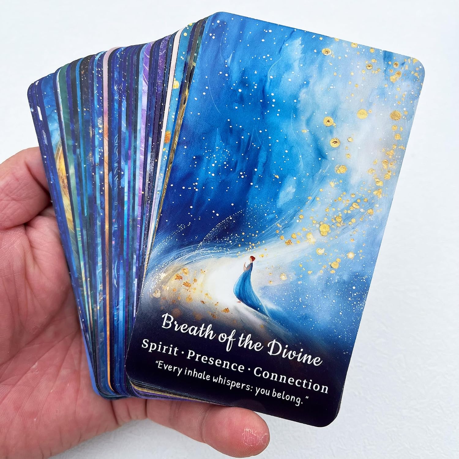 GZXINKE Oracle Cards Deck 54 Cards for Beginners, Return to the Self Oracle, Inner Healing and Stillness Oracle Cards for Self Reflection, Intuition, Meditation, Mindfulness and Spiritual Growth - Image 2
