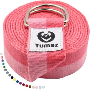 Tumaz Yoga Strap/Stretch Bands [15+...