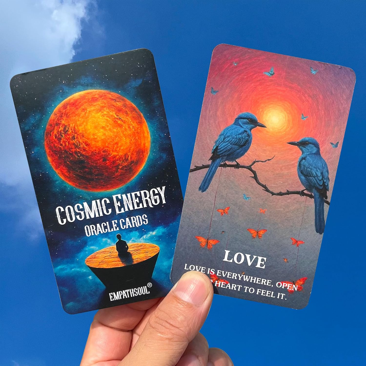 GZXINKE Cosmic Oracle Cards, Universe Message Oracle Cards for Beginners, Inner Strength, Spiritual Guidance Oracle Deck, Universal Wisdom for Daily Use, Readings, and Meditation - Image 8
