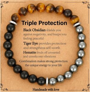 Gnamy Natural Stone Bracelet Gifts ...