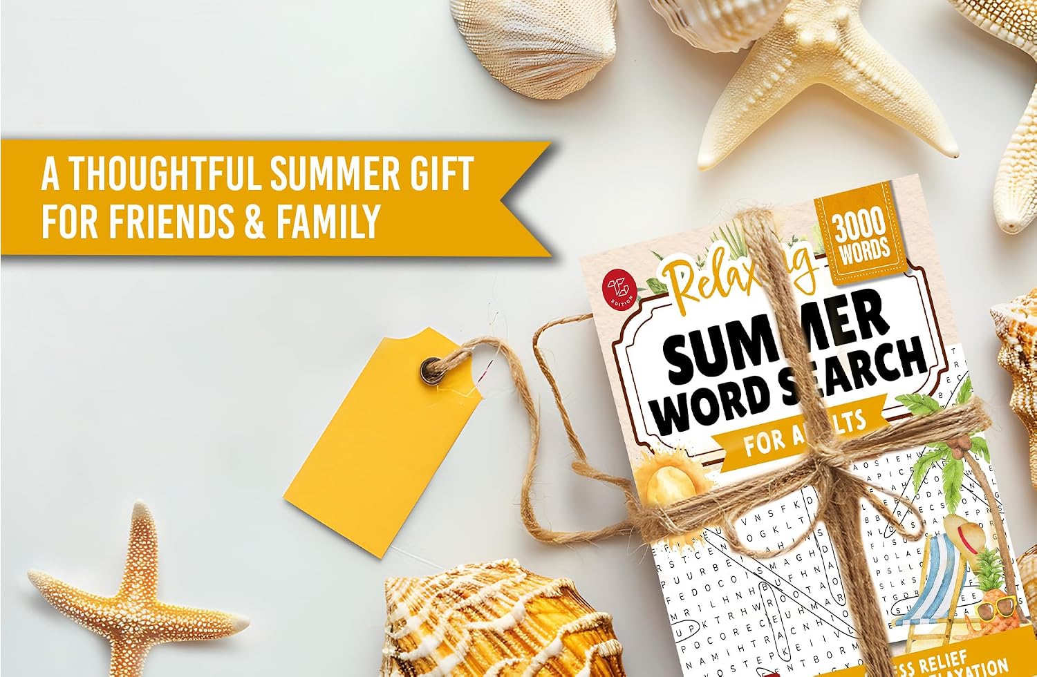 Relaxing Summer Word Search for Adults: Large Print Word Puzzles for Stress Relief and Beachside Relaxation (Word Find Books For Adults) - Image 6