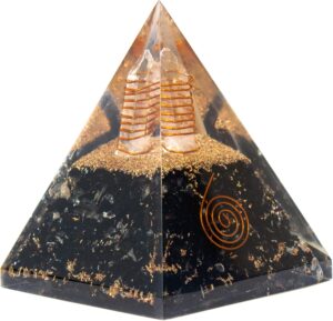 Shungite Orgonite Pyramid for Energ...