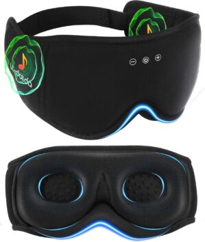 BambooCotton 3D Bluetooth Sleep Mas...