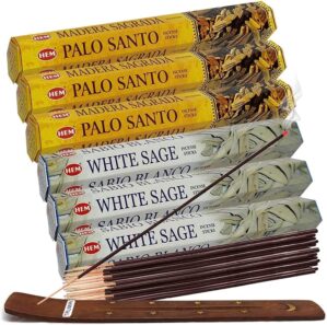 White Sage Incense Sticks and Hem D...