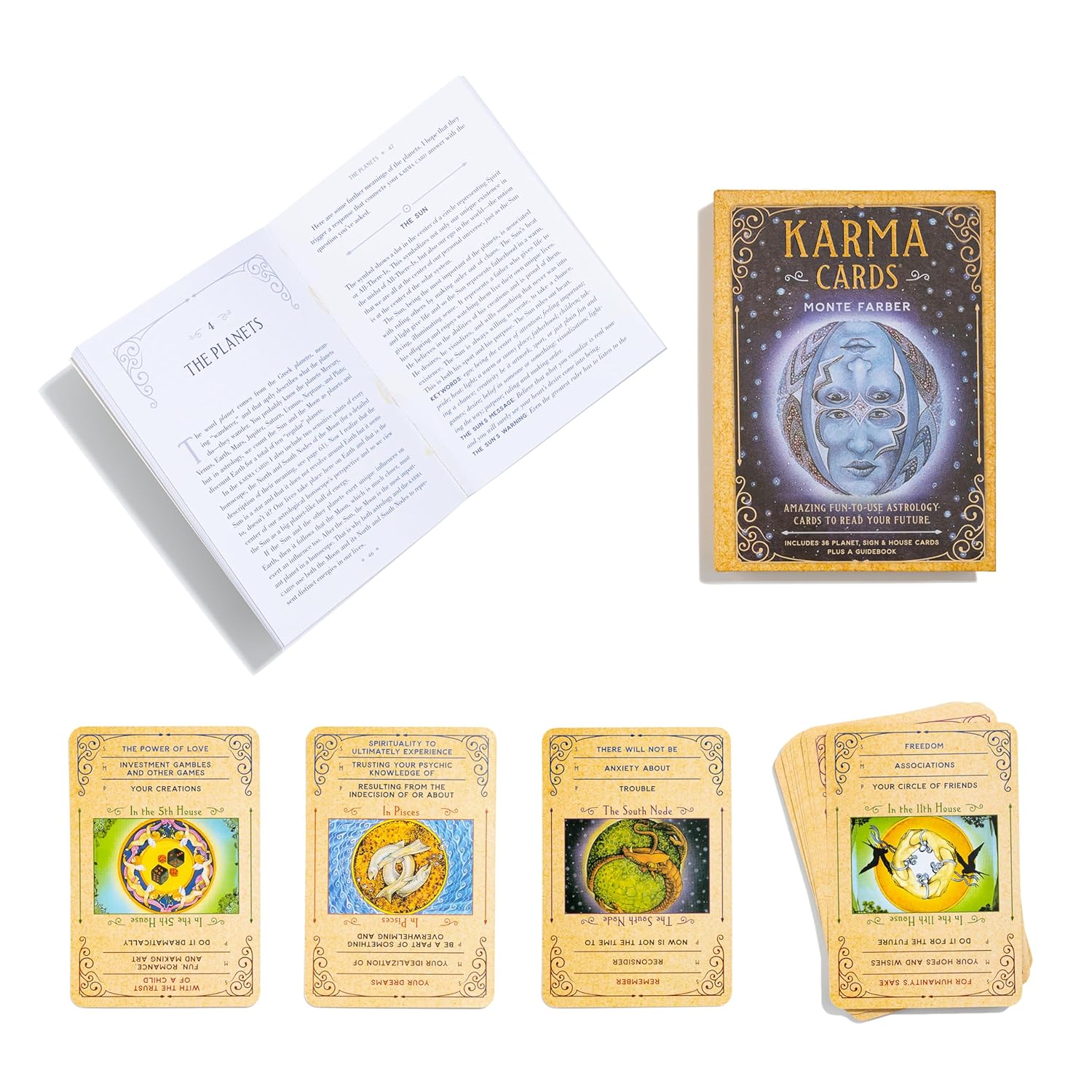 Karma Cards Astrology Deck: Amazing Fun-to-Use Astrology Cards to Read Your Future (Enchanted World) - Image 3