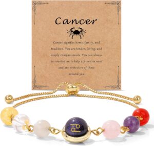 Raicegs Zodiac Bracelets for Women ...