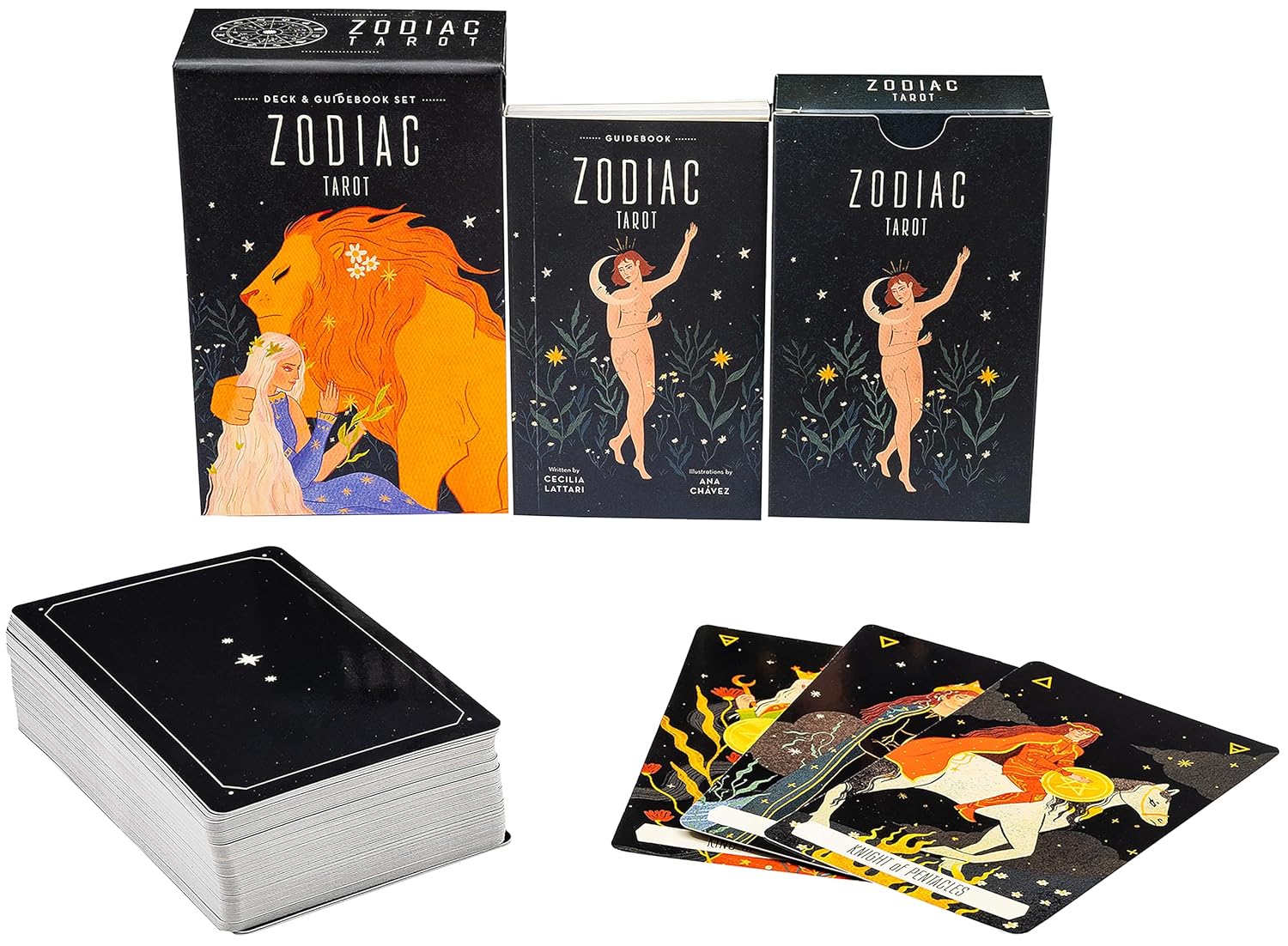 Zodiac Tarot Deck & Book Set: 78-Card Astrology-Based Tarot Deck with Rider-Waite® Symbolism and 128-Page Full-Color Guidebook – Explore Zodiac Signs, ... for Cosmic Insights and Intuitive Readings - Image 2