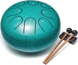 Lronbird Steel Tongue Drum 6 Inch 8...