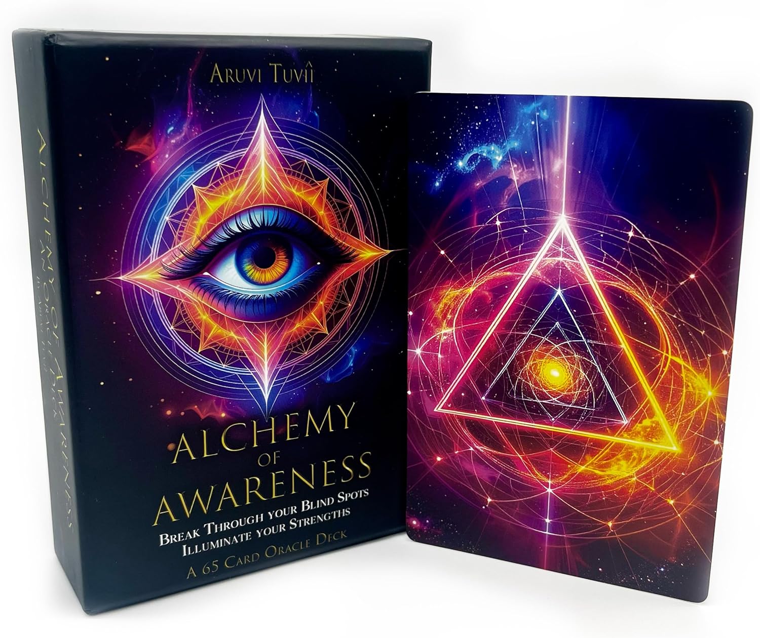 Alchemy of Awareness Oracle Deck – Break Through Blind Spots & Activate Inner Strengths • Modern Archetype Cards for Healing, Shadow Work, Empowerment, Alignment & Transformation • Beginner-Friendly