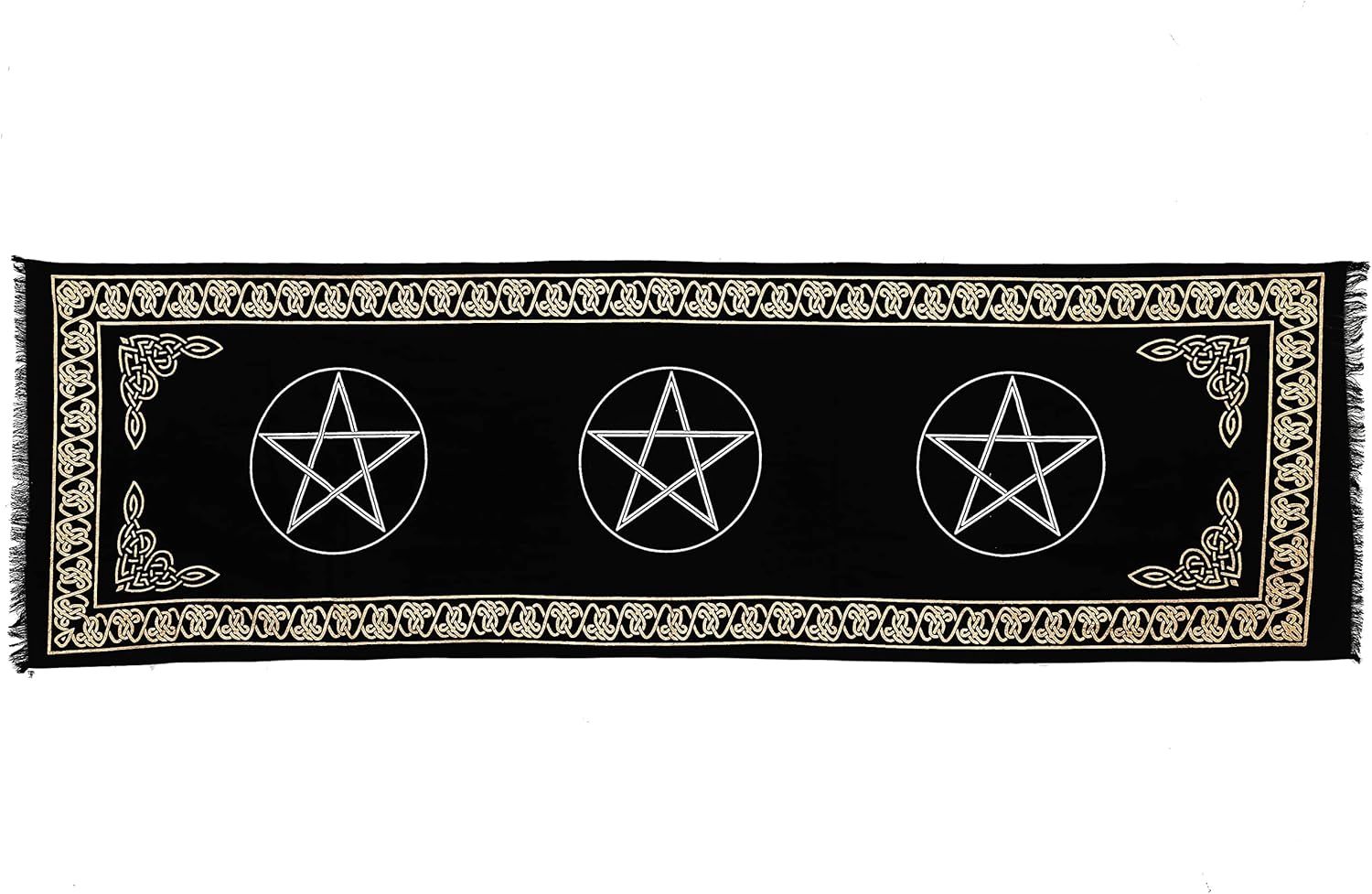Indian Consigners Altar Cloth Three Pentagram - Image 2
