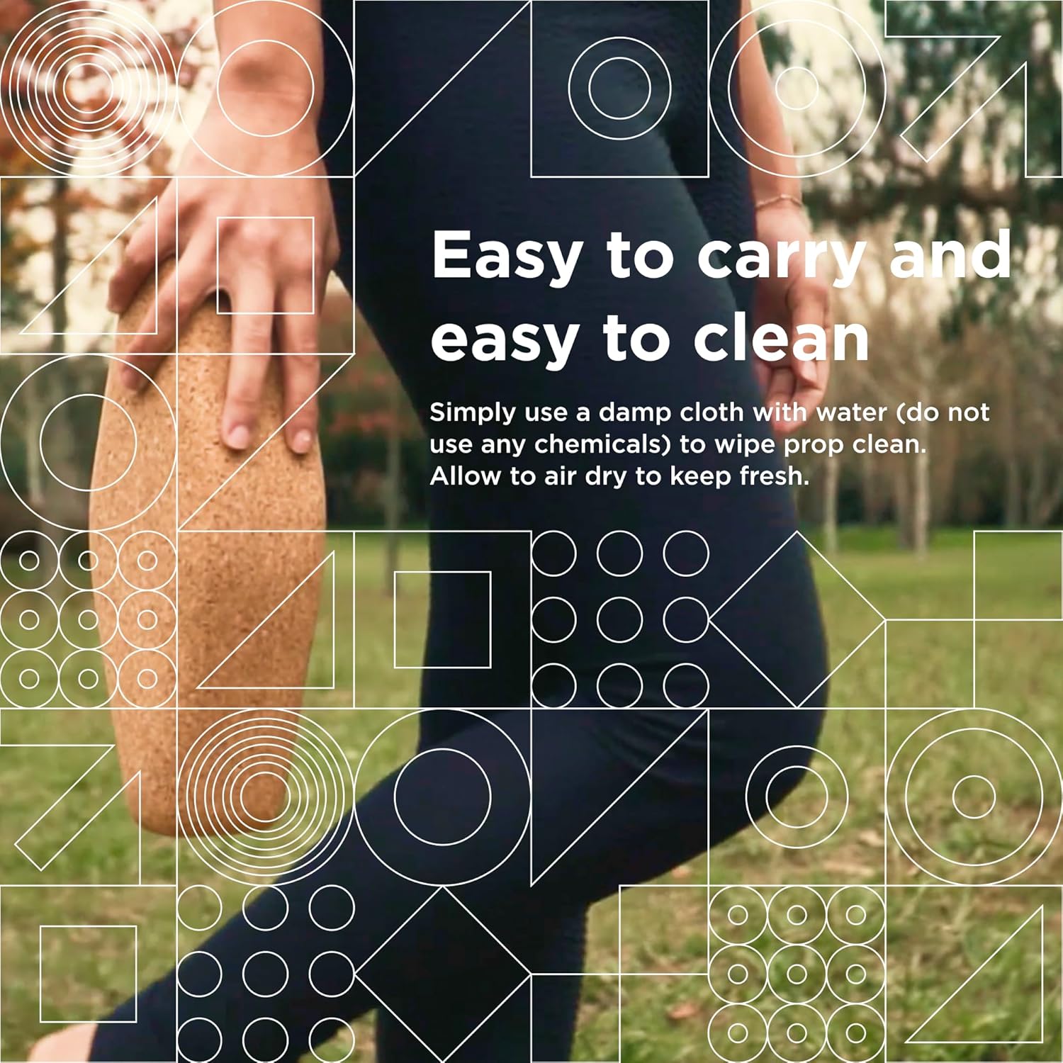 Go4Cork Cork Yoga Block | Non-Toxic, Alternative To Foam Yoga Blocks | Odorless, Soft, Non-Slip, Workout & Exercise | Yogi Gift Accessories | Men & Women | Eco Friendly, Sustainable - Image 5