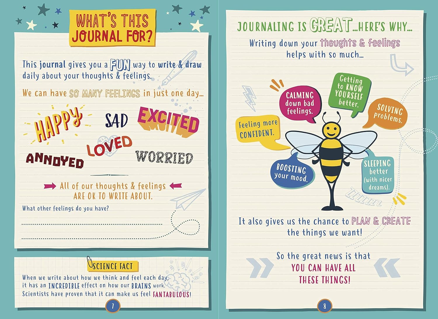 Happy Confident Me: Daily JOURNAL - Gratitude and Growth Mindset Journal that boosts children's happiness, self-esteem, positive thinking, mindfulness and resilience - Image 13