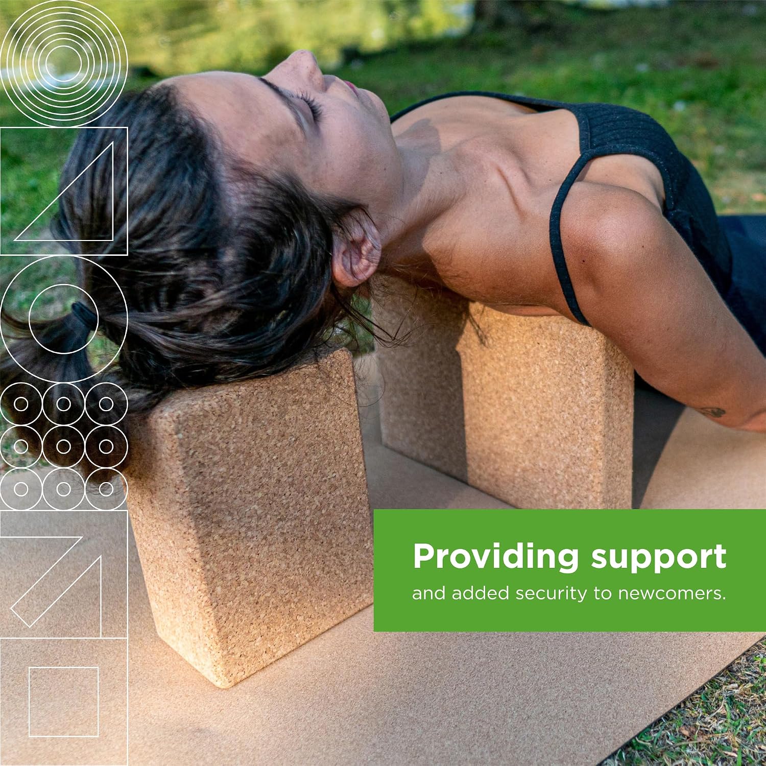 Go4Cork Cork Yoga Block | Non-Toxic, Alternative To Foam Yoga Blocks | Odorless, Soft, Non-Slip, Workout & Exercise | Yogi Gift Accessories | Men & Women | Eco Friendly, Sustainable - Image 5