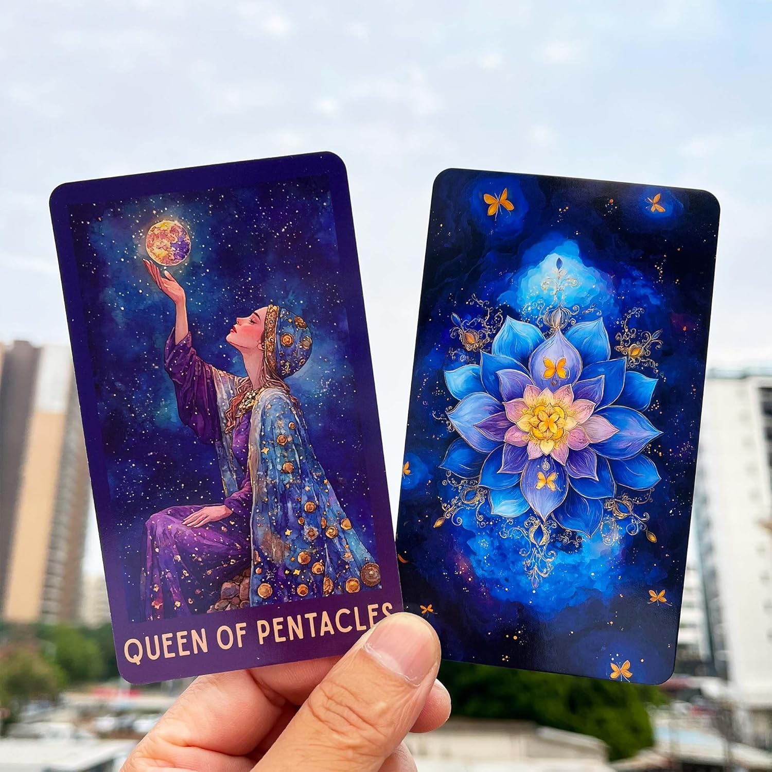 Celestial Tarot Deck Unique, 78 Cosmic Tarot Cards with with Guidebook, Modern Witch Tarot for Beginners and Experienced Readers, Divination and Spiritual Divination Tool - Image 9