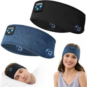 2 Pack Sleep Headphones Headband, B...