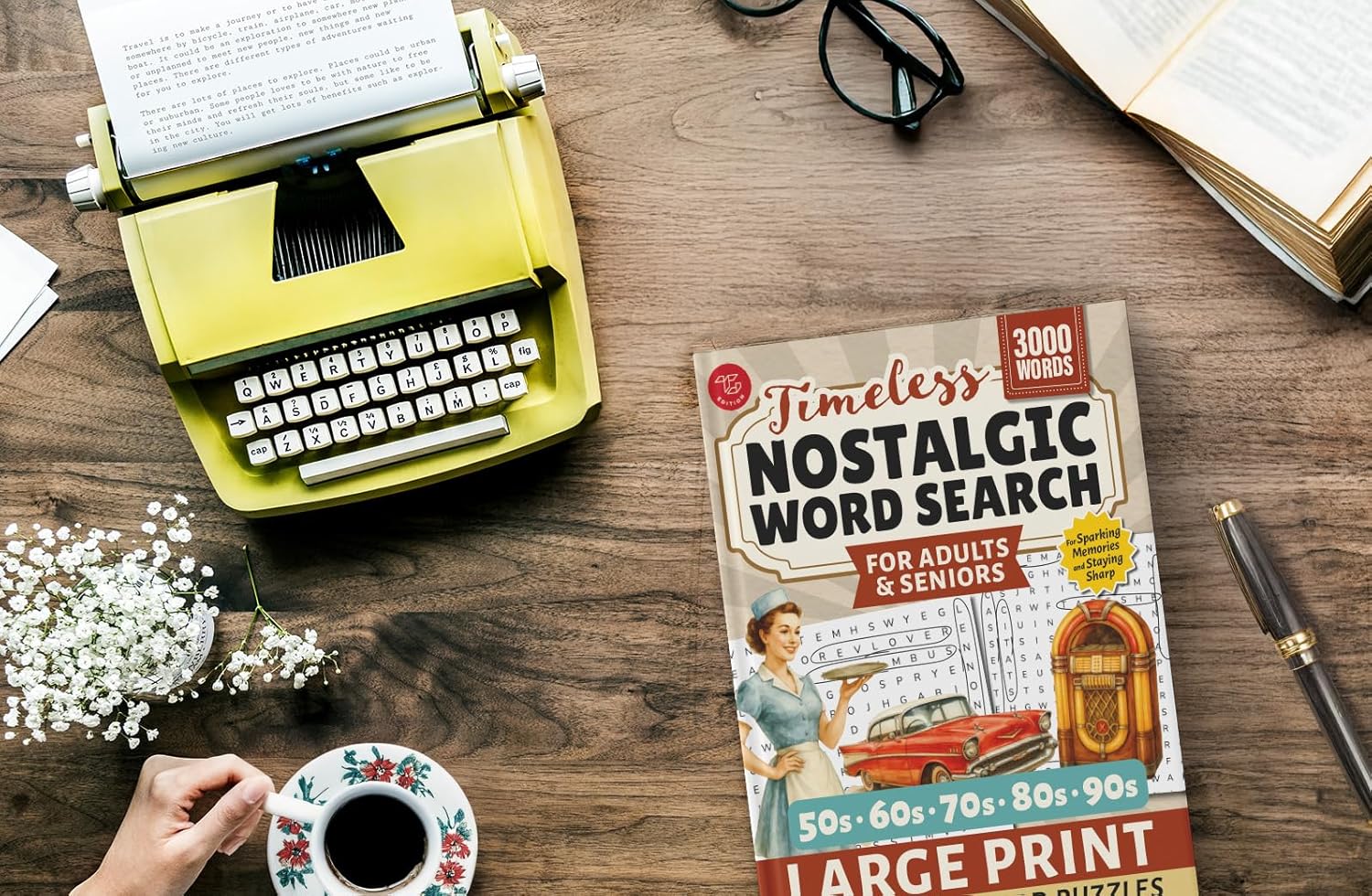 Nostalgic Word Search for Adults & Seniors: Large Print Word Puzzles for Sparking Memories and Staying Sharp (Word Find Books For Adults) - Image 5