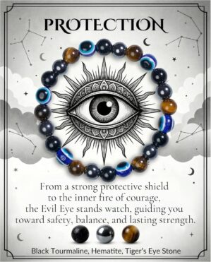 Bivei Protection Crystal Healing Br...