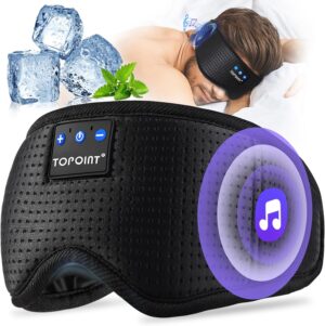 TOPOINT Sleep Mask with Bluetooth H...