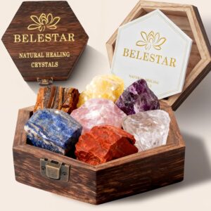 7 Chakra Healing Crystals Set ̵...
