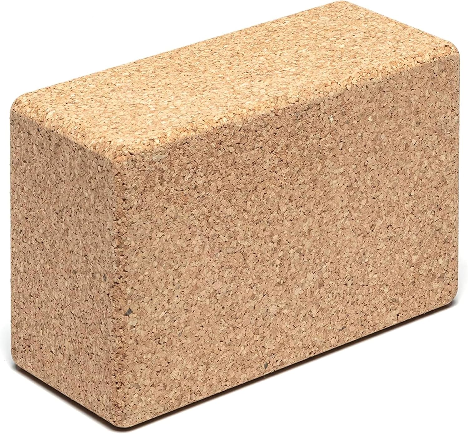 Go4Cork Cork Yoga Block | Non-Toxic, Alternative To Foam Yoga Blocks | Odorless, Soft, Non-Slip, Workout & Exercise | Yogi Gift Accessories | Men & Women | Eco Friendly, Sustainable