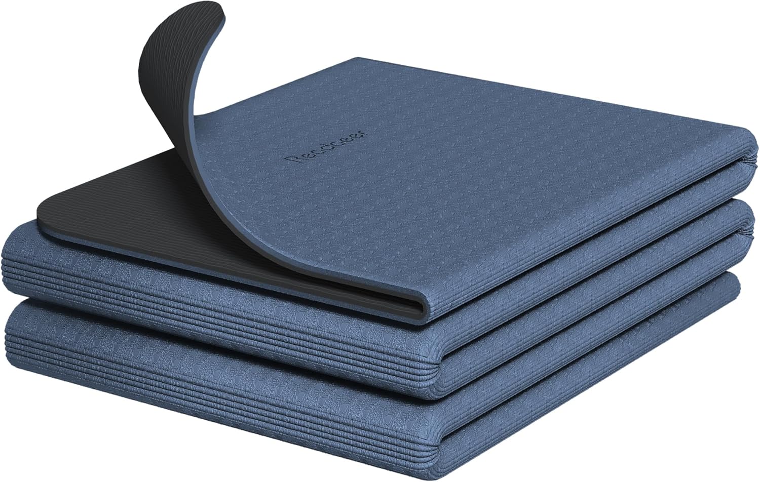 Readaeer Foldable Yoga Mat for Travel Folding Yoga Mat 6mm Thick with Carrying Bag, Non-Slip TPE Exercise Pilates Mat for 72" L x 24" W x 0.24 Inch - Image 7