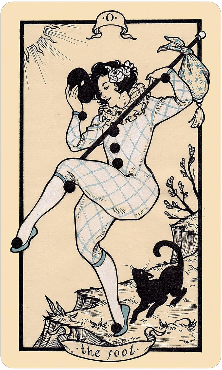 Fyodor Pavlov Tarot: Inclusive, Hand-Painted 78-Card Deck with Gold Gilt Edges & Linen Finish – Includes 172-Page Hardcover Guidebook - Image 3