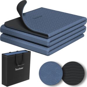 Readaeer Foldable Yoga Mat for Trav...