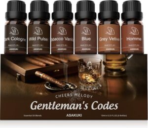 ASAKUKI Men Essential Oils Set for ...