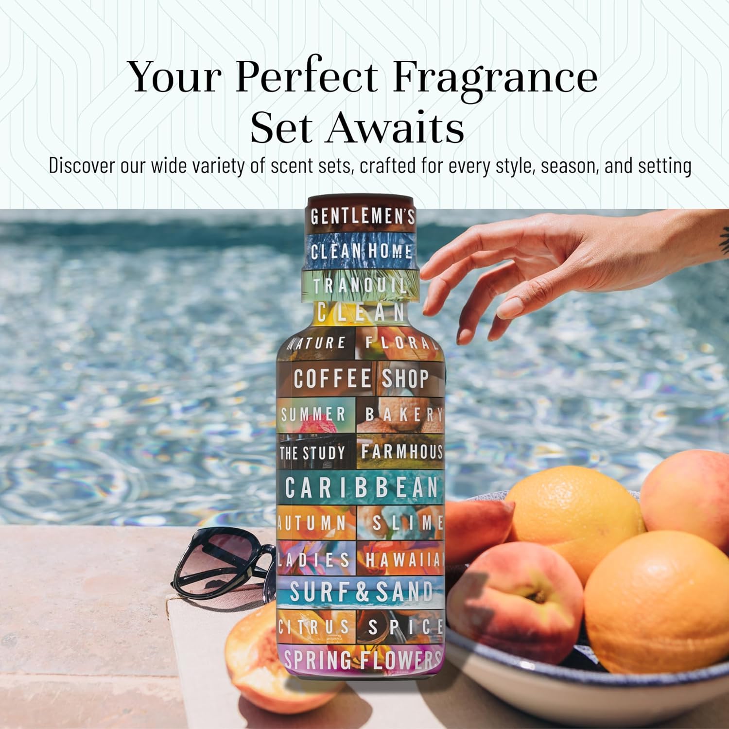 P&J Trading Summer Set of 6 Fragrance Oils - Peach, Strawberry, Plumeria, Coconut, Ocean Breeze, Pina Colada Candle Scents, Soapmaking, Diffuser Oil - Image 7