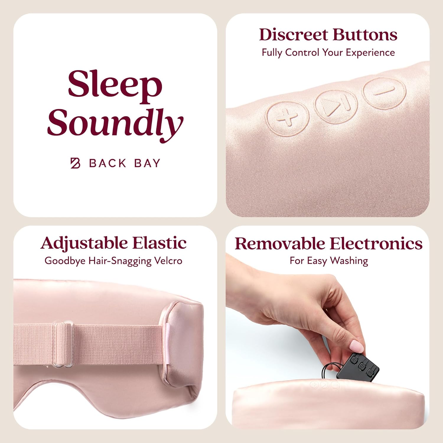 SilkSound 100% Mulberry Silk Bluetooth Sleep Mask, Skin-Friendly Sleeping Eyemask with Bluetooth Headphones, Sleep Gifts for Women, Silk Eyemask Headband Headphones for Sleeping Side Speakers - Image 6