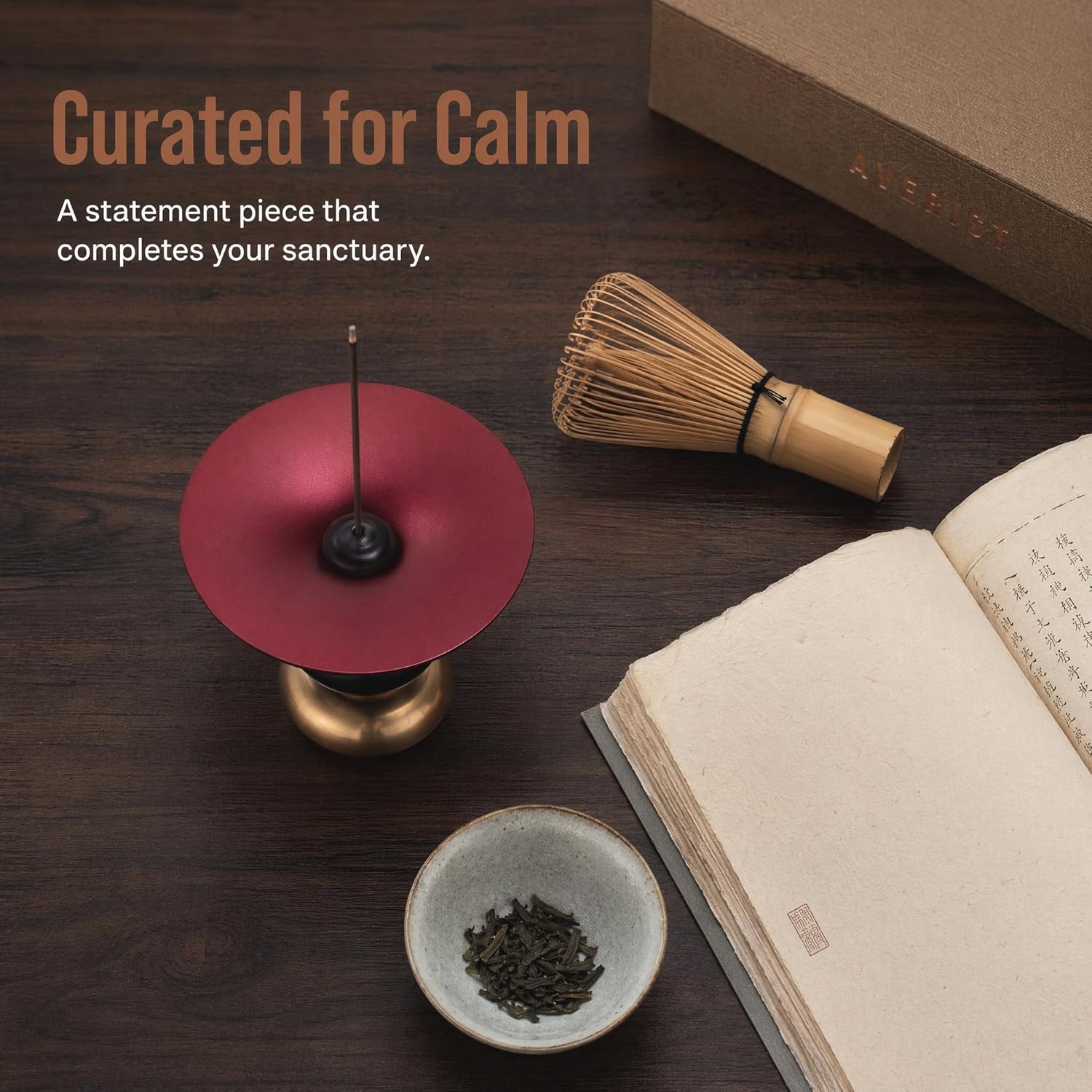 Brass Metal Incense Holder - One - Press Eject for Meditation, Yoga & Home Decor (Golden, Round) - Image 9