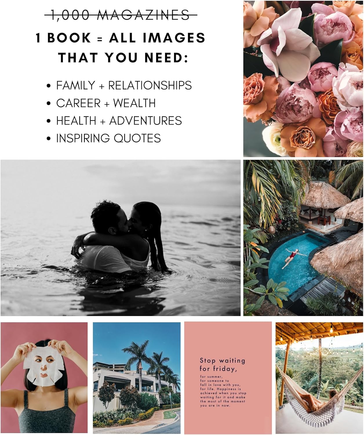 Lamare Vision Board Book -1000+ Vision Board Images, Vision Board Supplies - Image 5