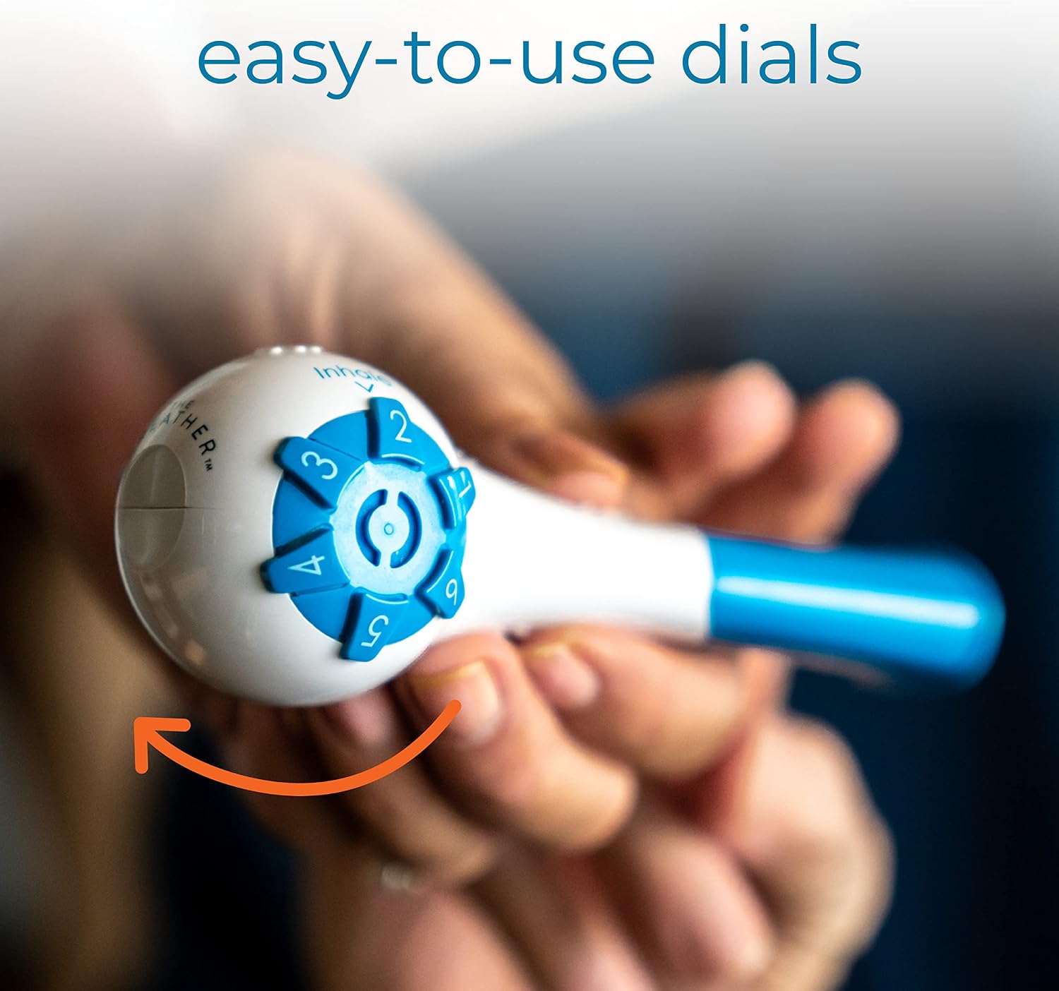 THE BREATHER │ Natural Breathing Exerciser Trainer For Drug-Free Respiratory Therapy │ Breathe Easier with Stronger Lungs │ Guided Mobile Training App Included - Image 9