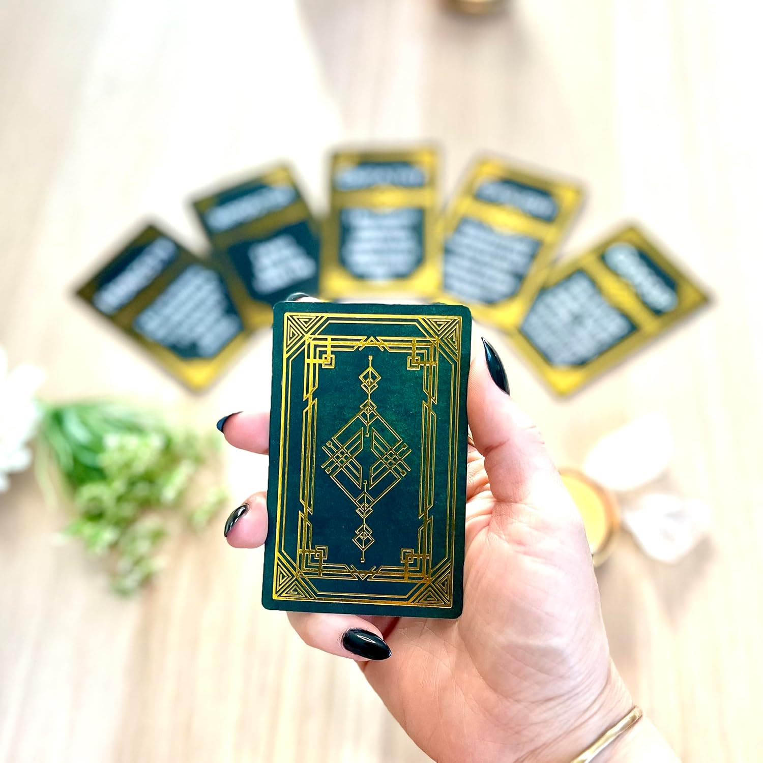 True Intentions: A Mind Reading Oracle Deck - Psychic Cards with Meanings on Them to Reveal Hidden Motives and Unspoken Truths - Sparks Intuition (Travel Edition (55 Palm Sized Cards)) - Image 8