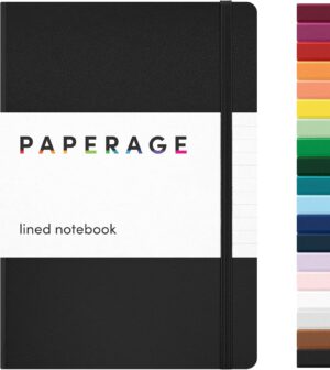 PAPERAGE Lined Journal Notebook, (B...