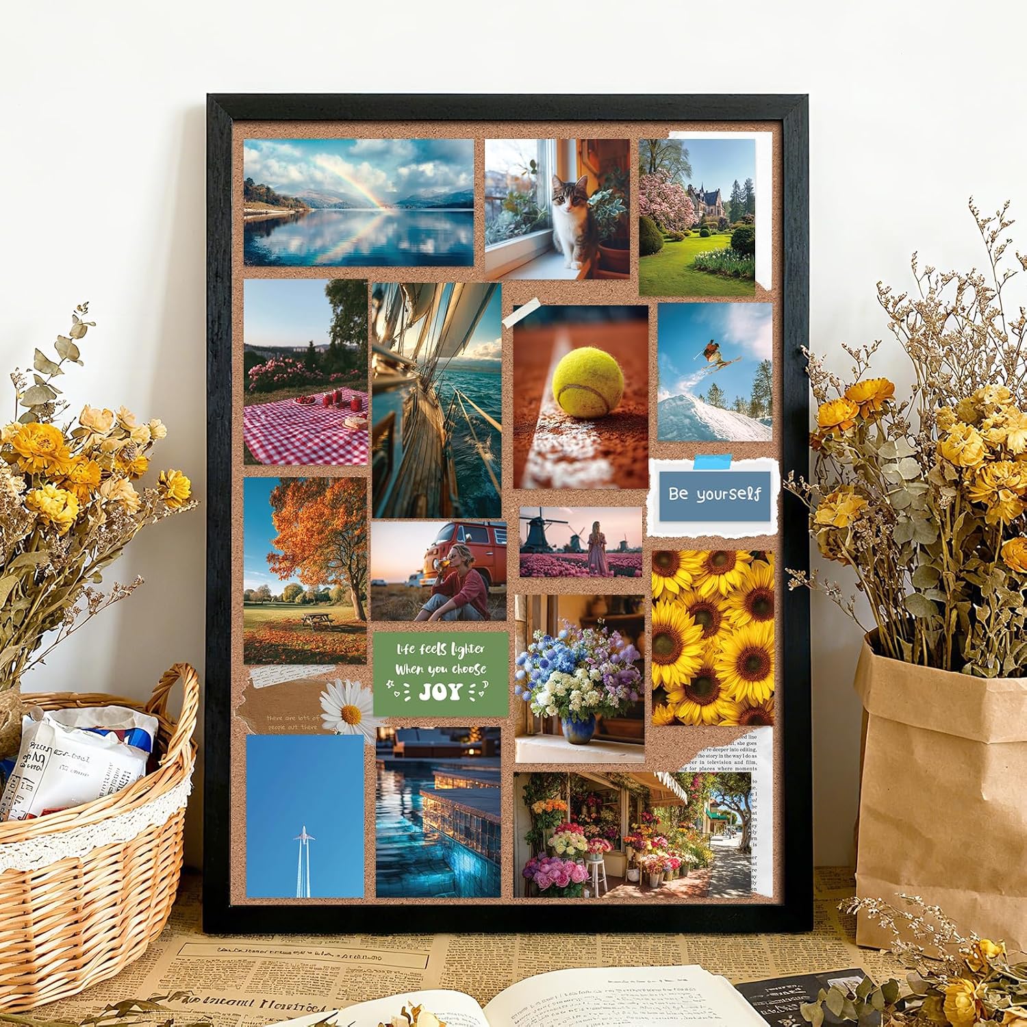 Sawnfay Vision Board Book - 2026 Vision Board Sticker Book, with Motivational Images & Quotes, Vision Board Kit & Supplies for Women - Image 5