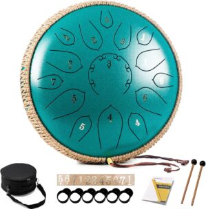 HOPWELL Steel Tongue Drum – 1...