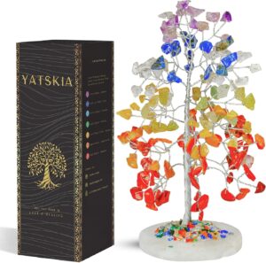 YATSKIA 7 Chakra Tree of Life Cryst...